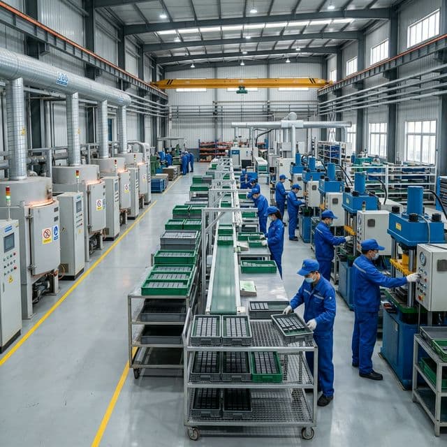 China NdFeB motor magnet factory production line