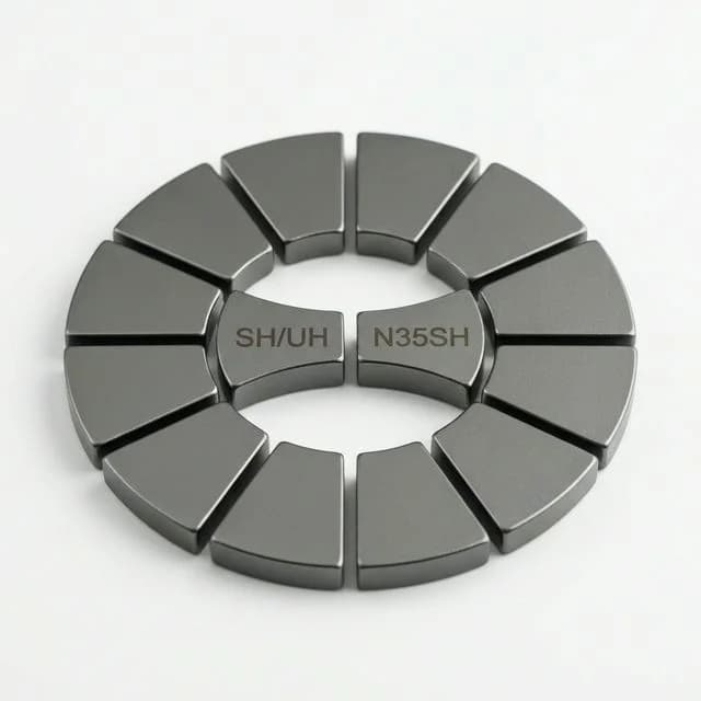 Surface permanent magnet motor engineering cutaway context